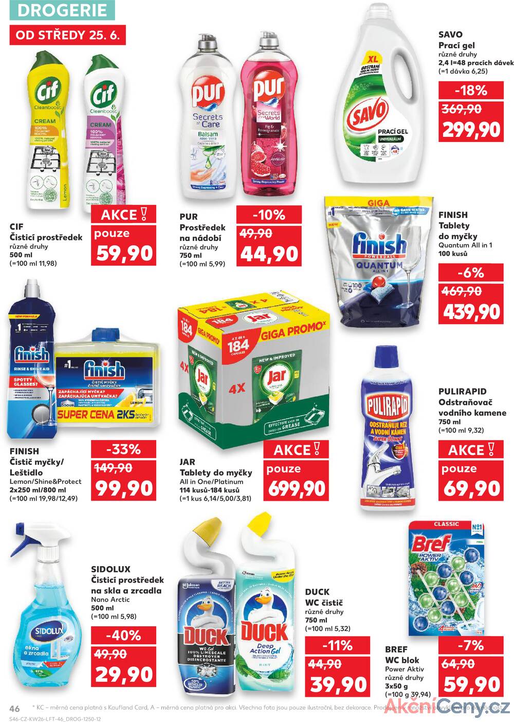 Leták Kaufland - Kaufland 25.6. - 1.7. - Kaufland - Kutná Hora - strana 46