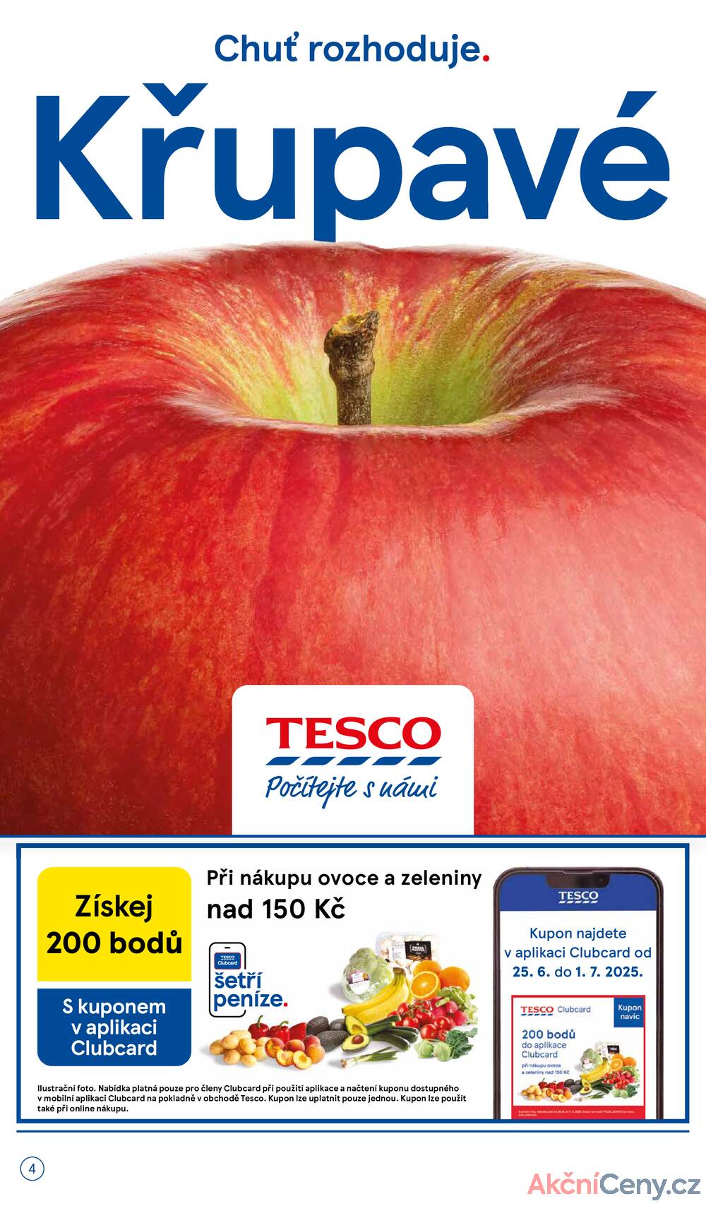 Leták Tesco - Tesco malé hypermarkety od 25.6. do 1.7.2025 - strana 4 Leták Tesco - Tesco malé hypermarkety od 25.6. do 1.7.2025 - strana 4