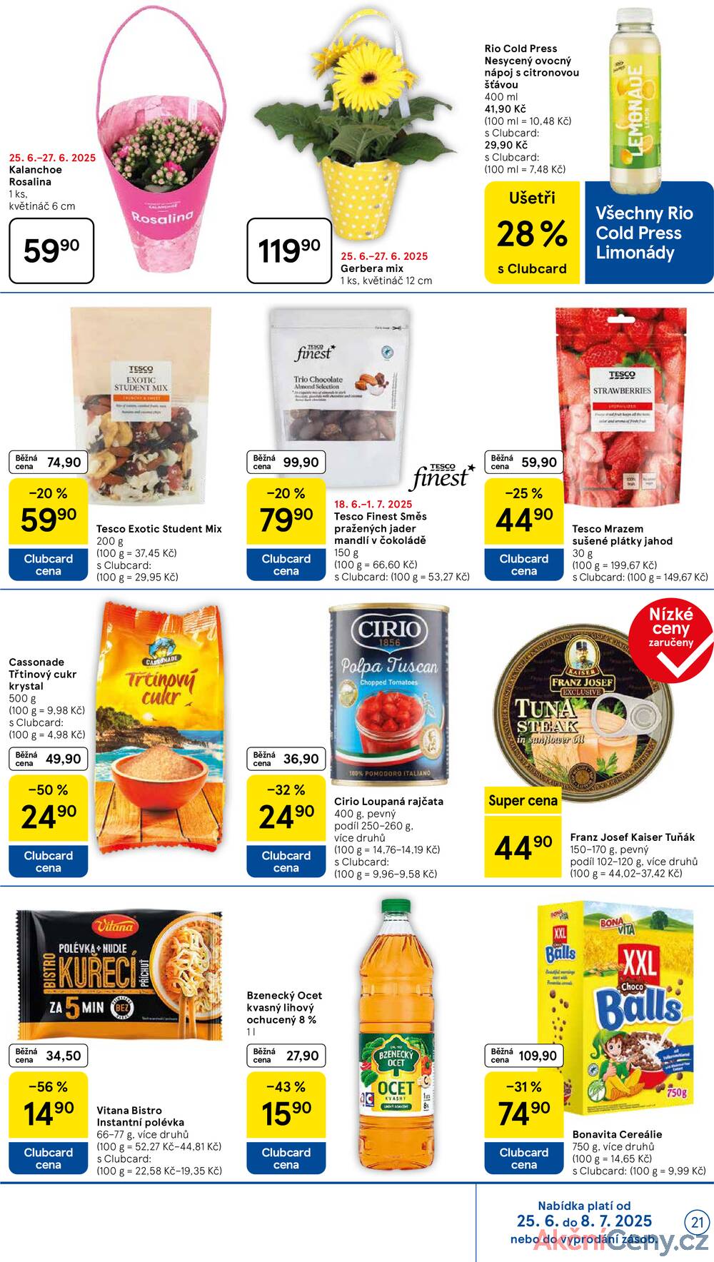 Leták Tesco - Tesco malé hypermarkety od 25.6. do 1.7.2025 - strana 21