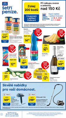Tesco malé hypermarkety od 25.6. do 1.7.2025