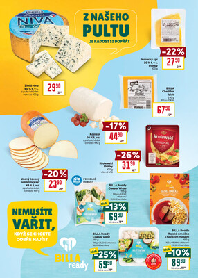 Billa katalog od 2.7. do 29.7.2025