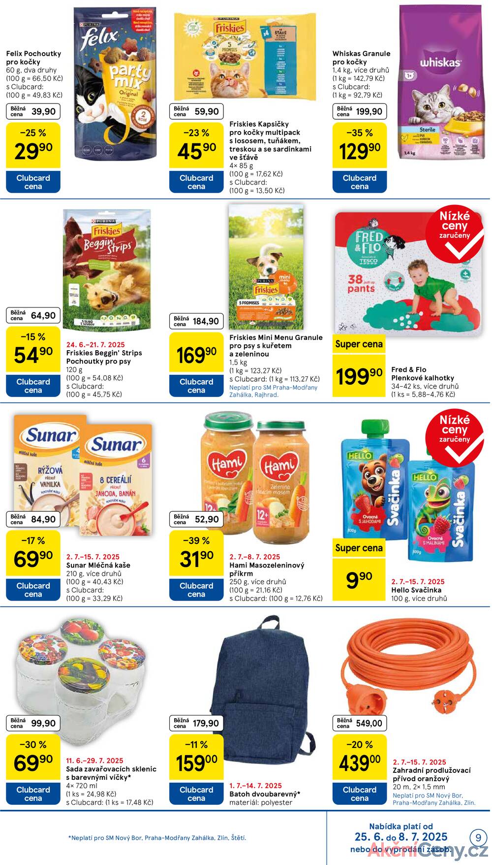 Leták Tesco - Tesco supermarkety od 2.7. do 8.7.2025 - strana 9 Leták Tesco - Tesco supermarkety od 2.7. do 8.7.2025 - strana 9