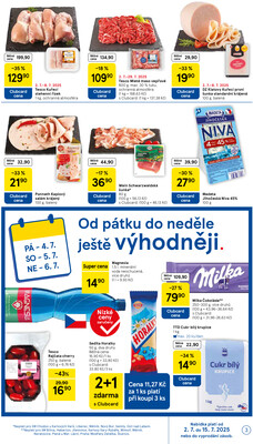 Tesco supermarkety od 2.7. do 8.7.2025
