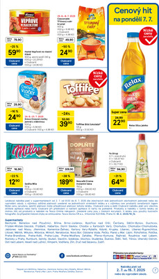 Tesco supermarkety od 2.7. do 8.7.2025