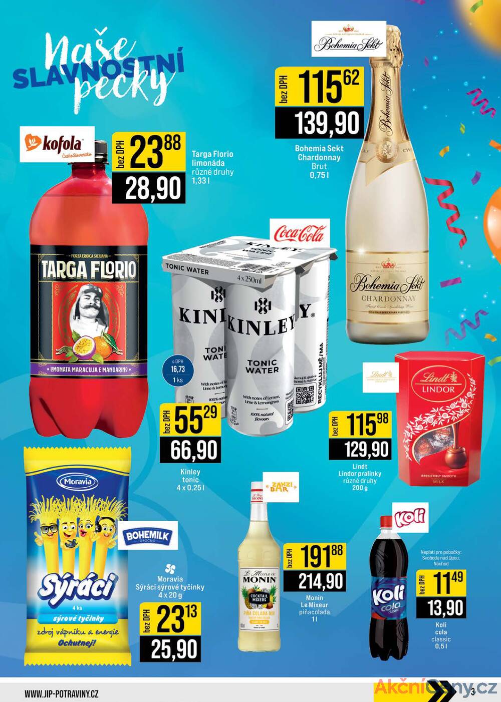 Leták JIP - JIP Cash & Carry České Budějovice, Most, Náchod, Polička, Sušice a Svoboda nad Úpou od 25.6. do 1.7.2025 - strana 3