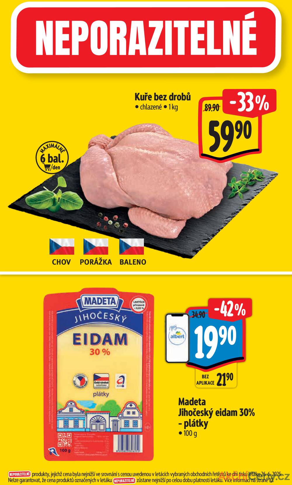 Leták Albert - Albert Supermarket Jihomoravský od 2.7. do 8.7.2025 - strana 2