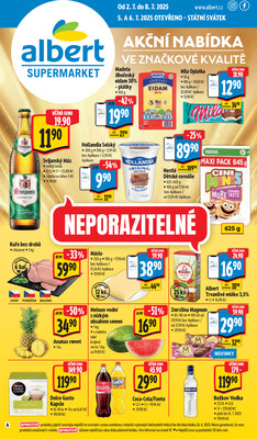 Leták Albert Supermarket Jihomoravský od 2.7. do 8.7.2025