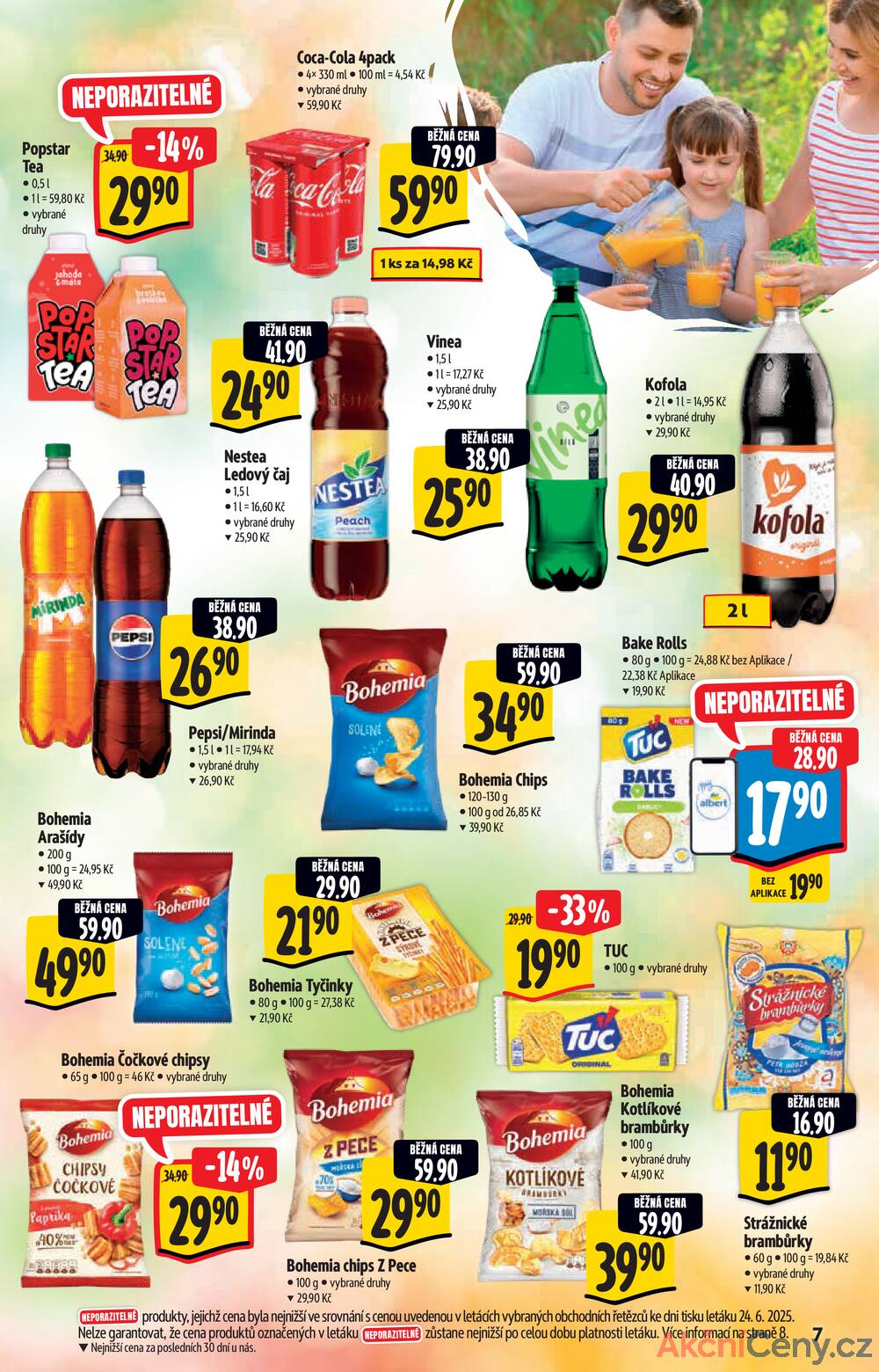 Leták Albert - Albert Supermarket katalog Léto od 2.7. do 15.7.2025 - strana 7 Leták Albert - Albert Supermarket katalog Léto od 2.7. do 15.7.2025 - strana 7