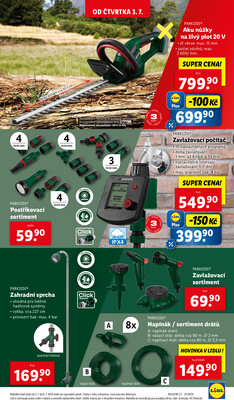 Lidl Spotřební zboží 30.6. - 6.7.