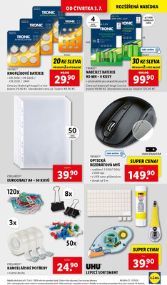 Lidl Spotřební zboží 30.6. - 6.7.