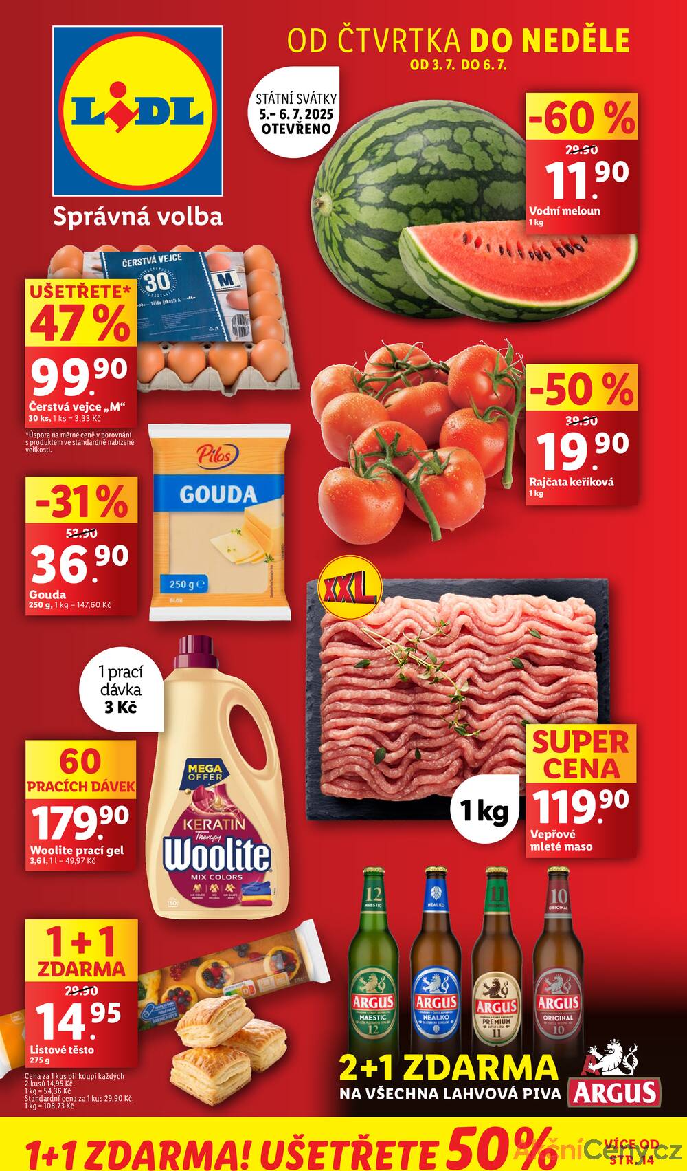 Leták Lidl - Lidl Čtvrtek od 3.7. do 6.7.2025 - strana 1