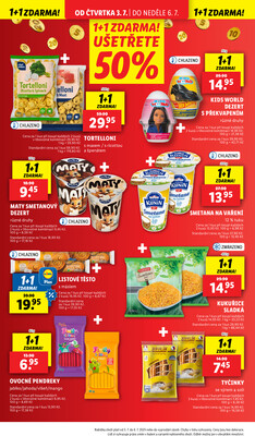 Lidl Čtvrtek od 3.7. do 6.7.2025