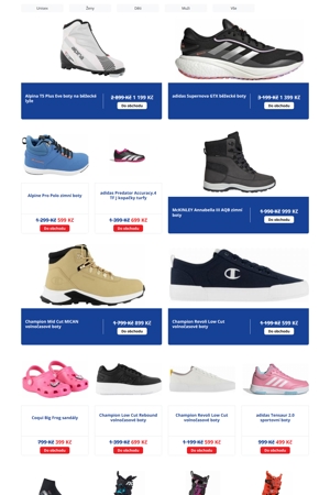 leták Intersport