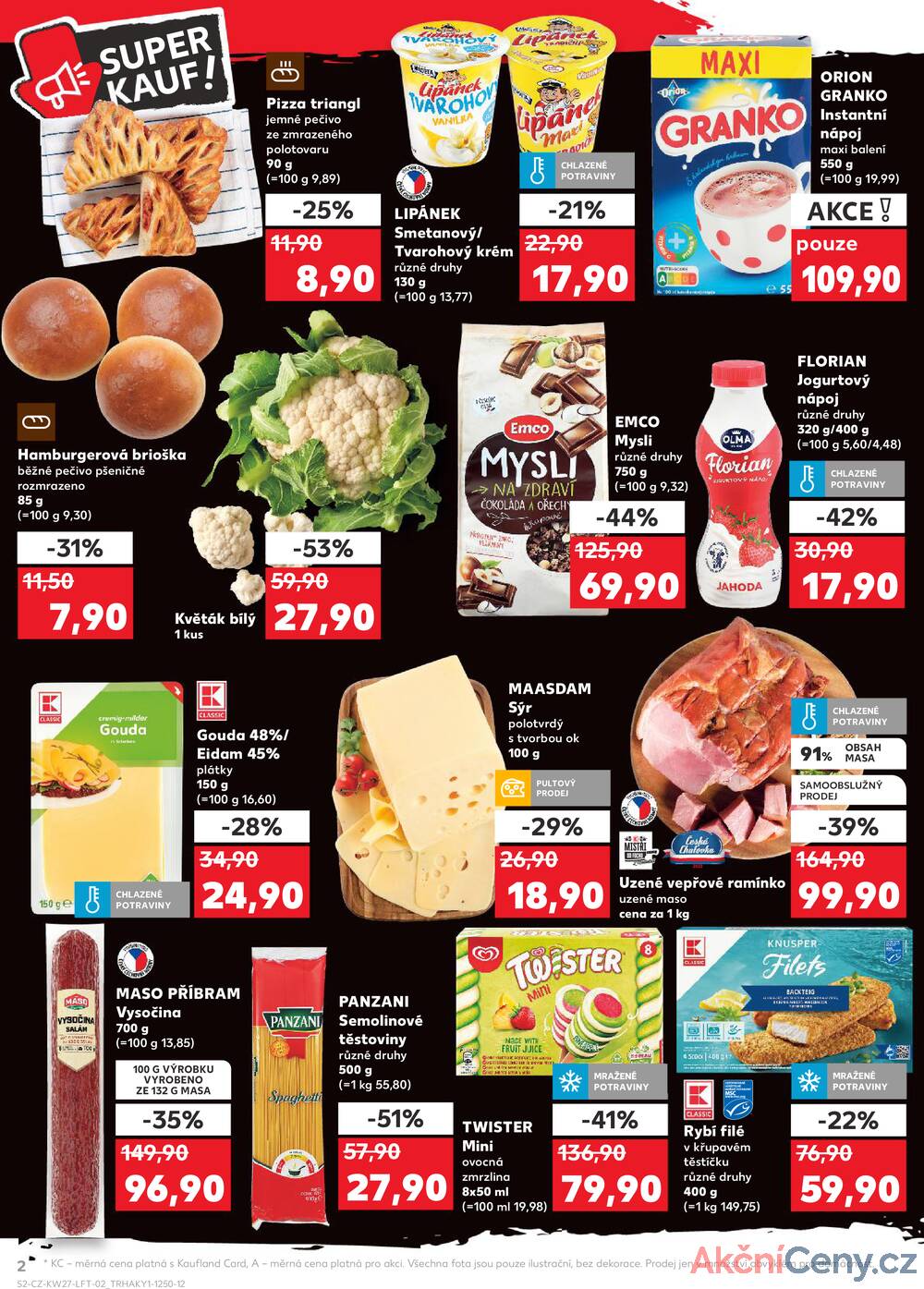 Leták Kaufland - Kaufland 2.7. - 8.7. - Kaufland - Třeboň - strana 2