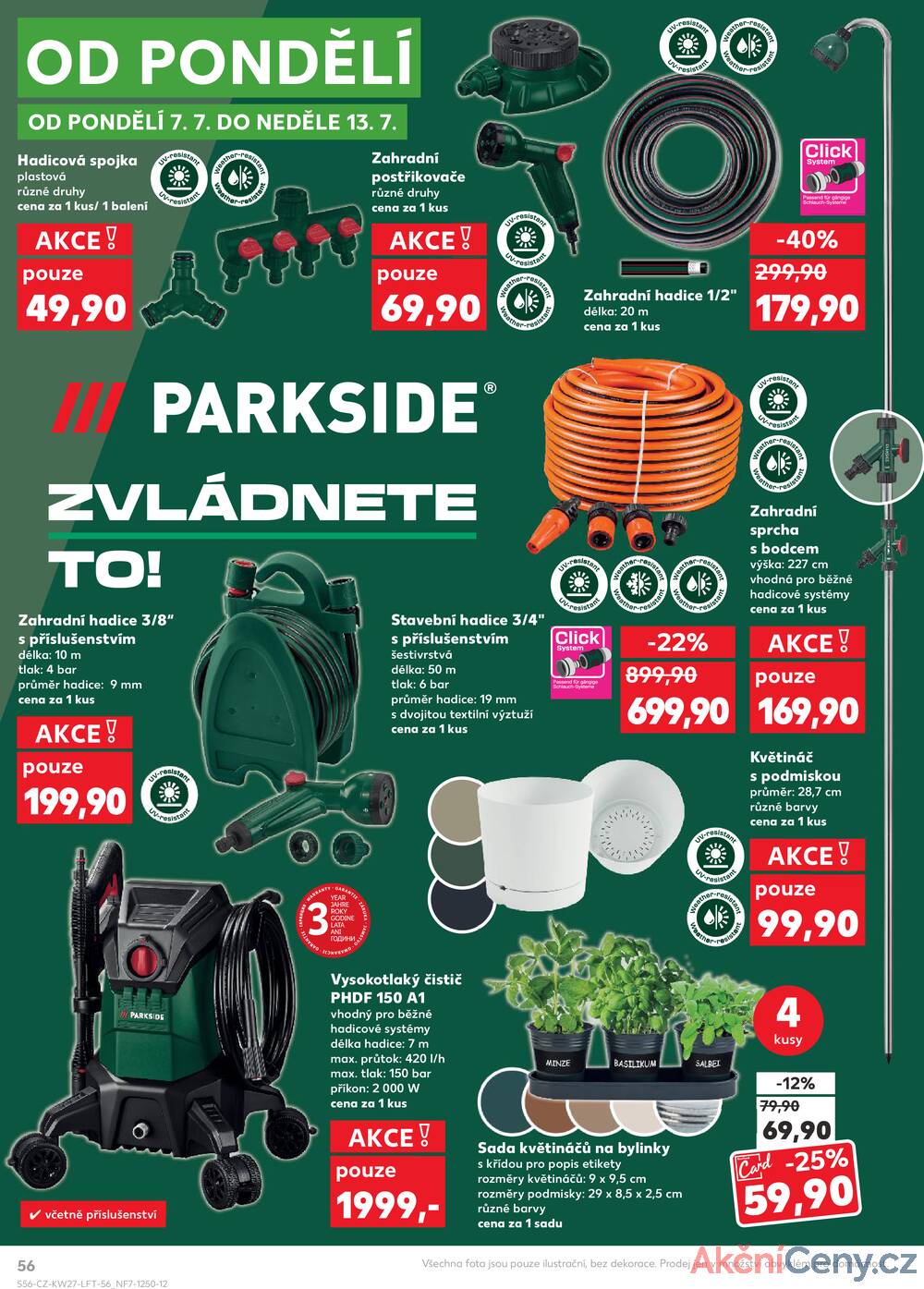 Leták Kaufland - Kaufland 2.7. - 8.7. - Kaufland - Mladá Boleslav - strana 56