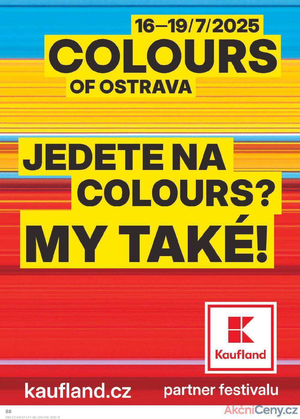 Leták Kaufland - Kaufland 2.7. - 8.7. - Kaufland - Hodonín (Konečná) - strana 88