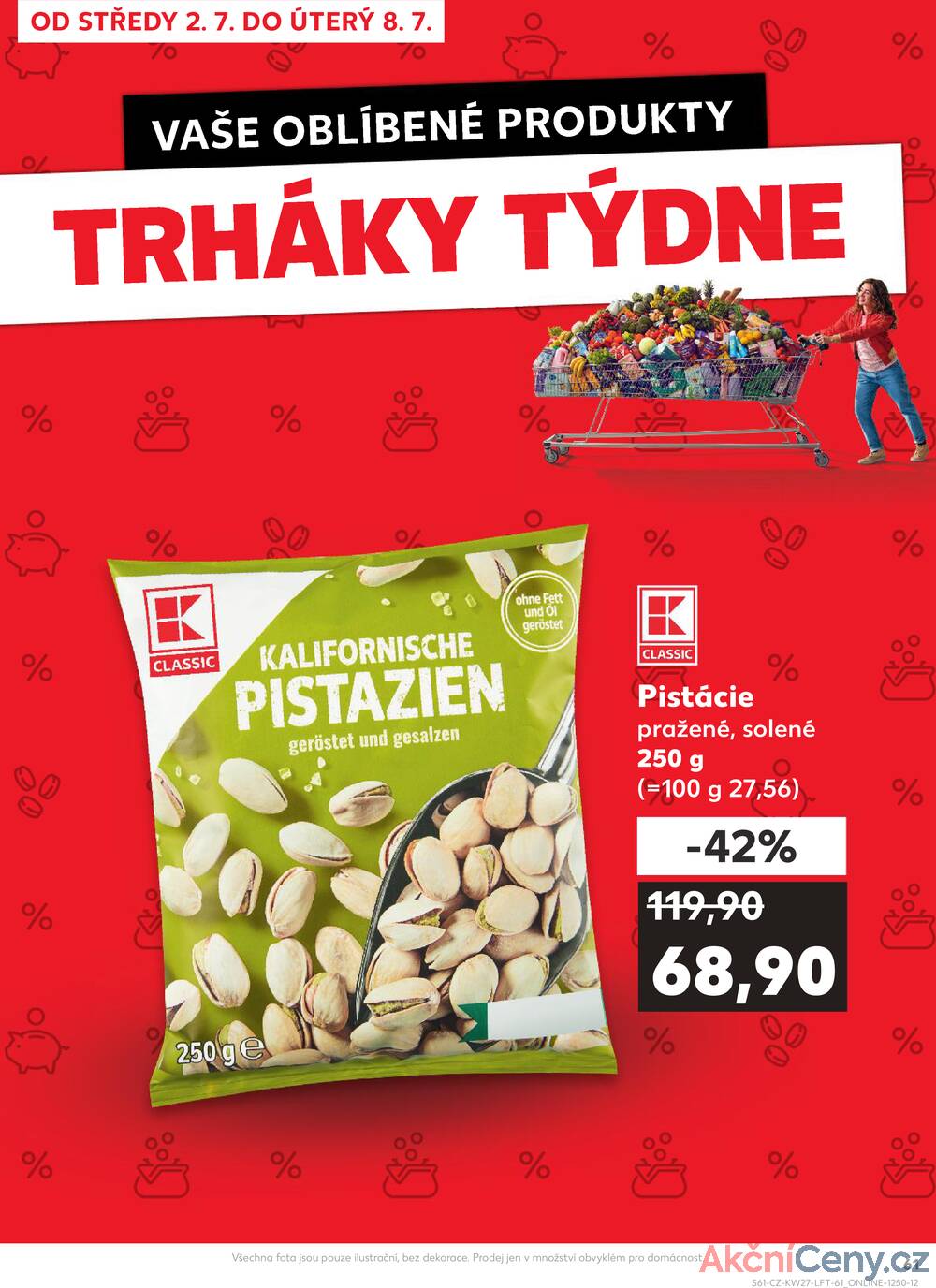Leták Kaufland - Kaufland 2.7. - 8.7. - Kaufland - Praha 6 (Podbaba) - strana 61