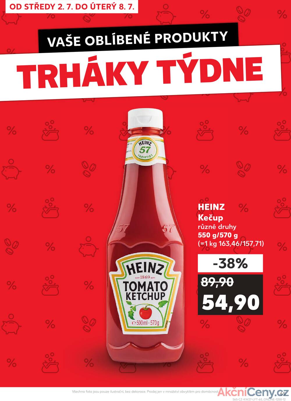 Leták Kaufland - Kaufland 2.7. - 8.7. - Kaufland - Praha 6 (Podbaba) - strana 65