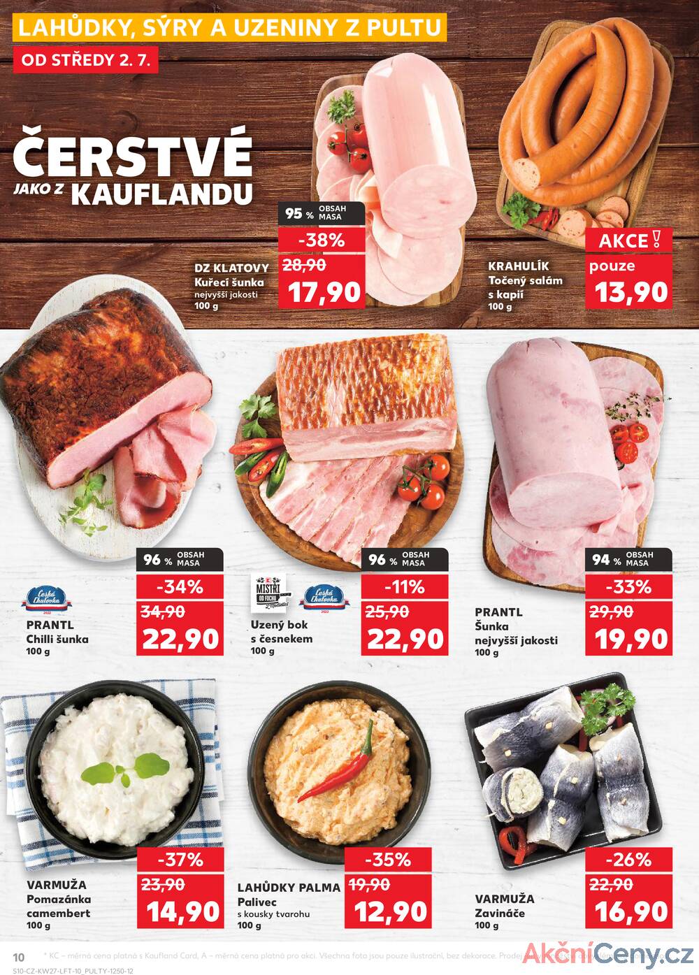 Leták Kaufland - Kaufland 2.7. - 8.7. - Kaufland - Praha 12 (Modřany) - strana 10