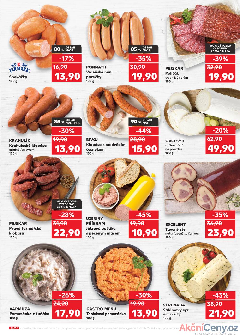 Leták Kaufland - Kaufland 2.7. - 8.7. - Kaufland - Praha 12 (Modřany) - strana 11