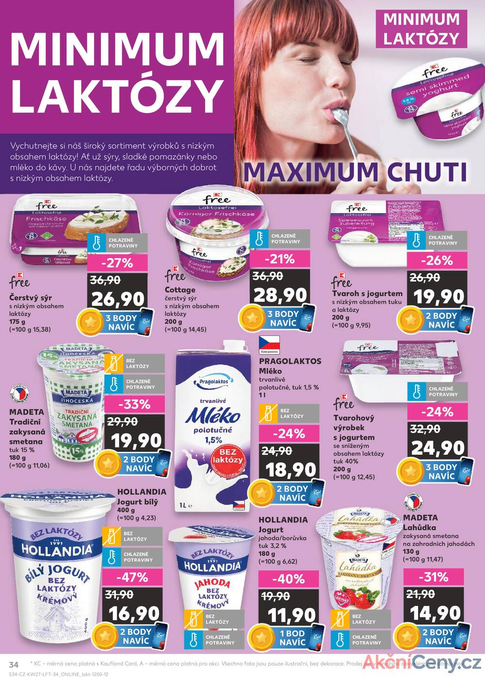 Leták Kaufland - Kaufland 2.7. - 8.7. - Kaufland - Praha 12 (Modřany) - strana 34