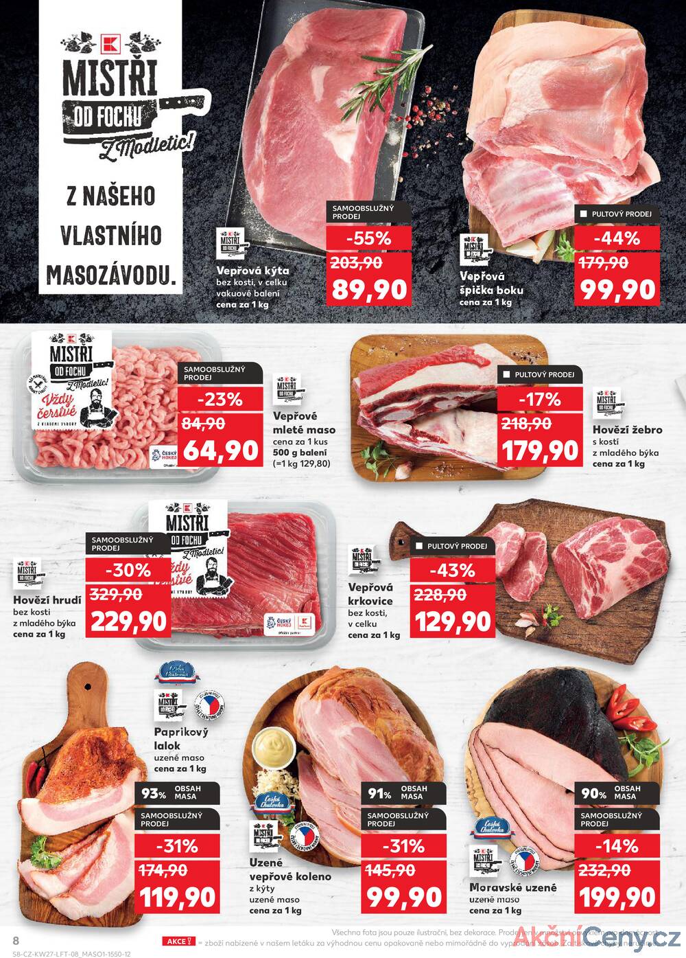 Leták Kaufland - Kaufland 2.7. - 8.7. - Kaufland - Znojmo (Jarošova) - strana 8