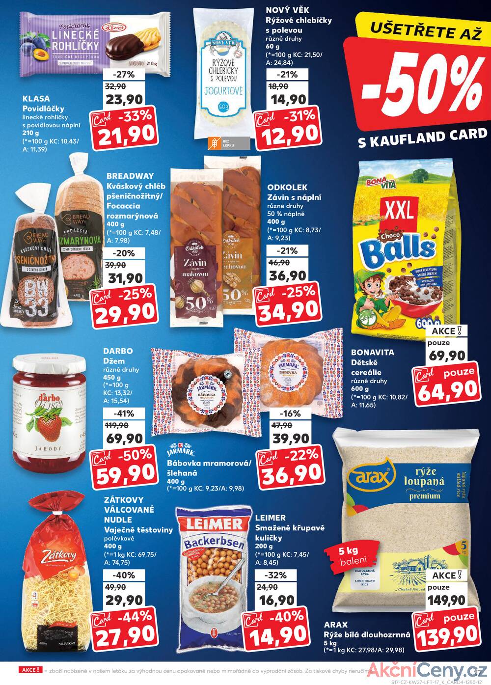 Leták Kaufland - Kaufland 2.7. - 8.7. - Kaufland - Znojmo (Jarošova) - strana 17