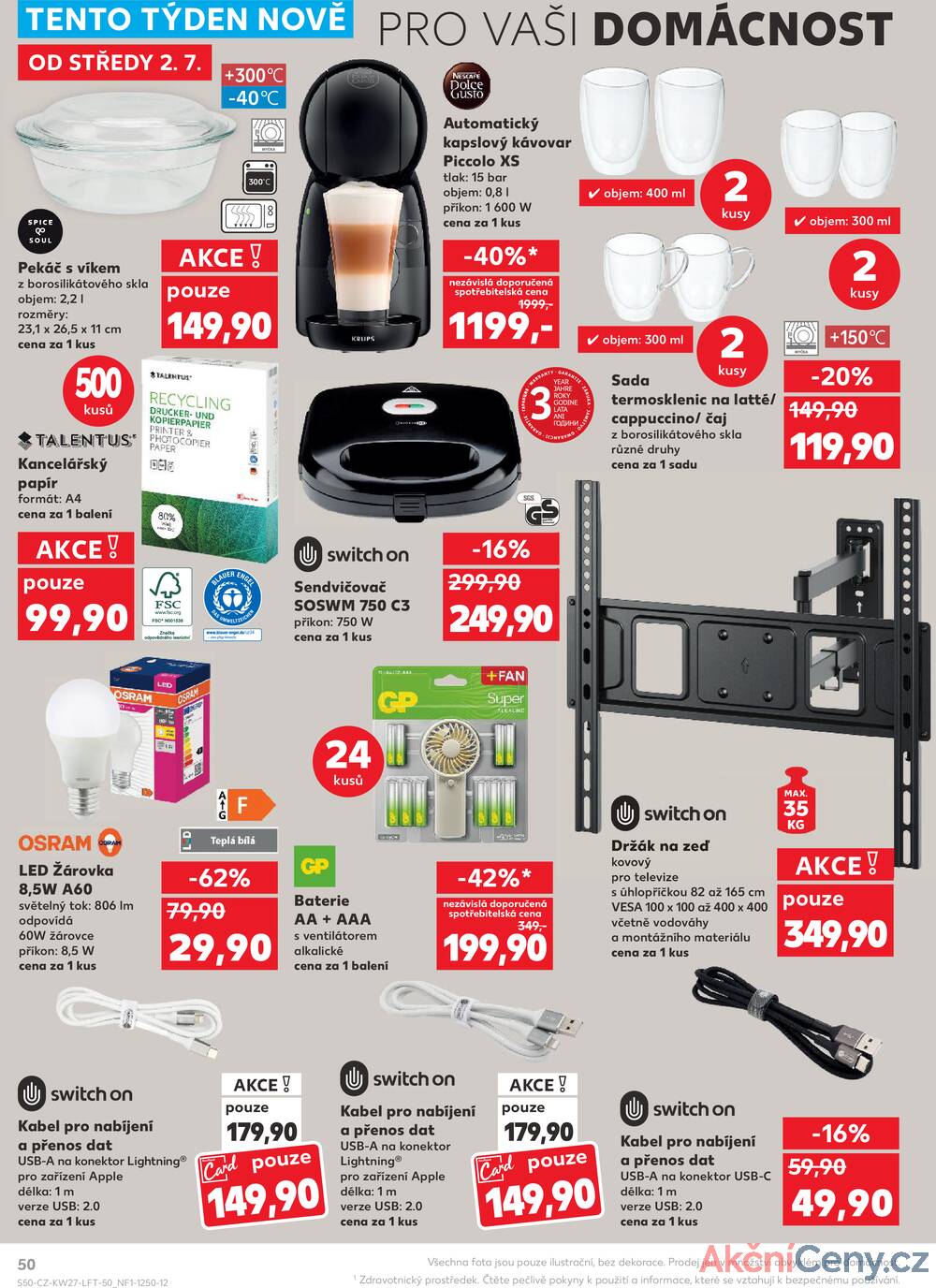 Leták Kaufland - Kaufland 2.7. - 8.7. - Kaufland - Bruntál - strana 50