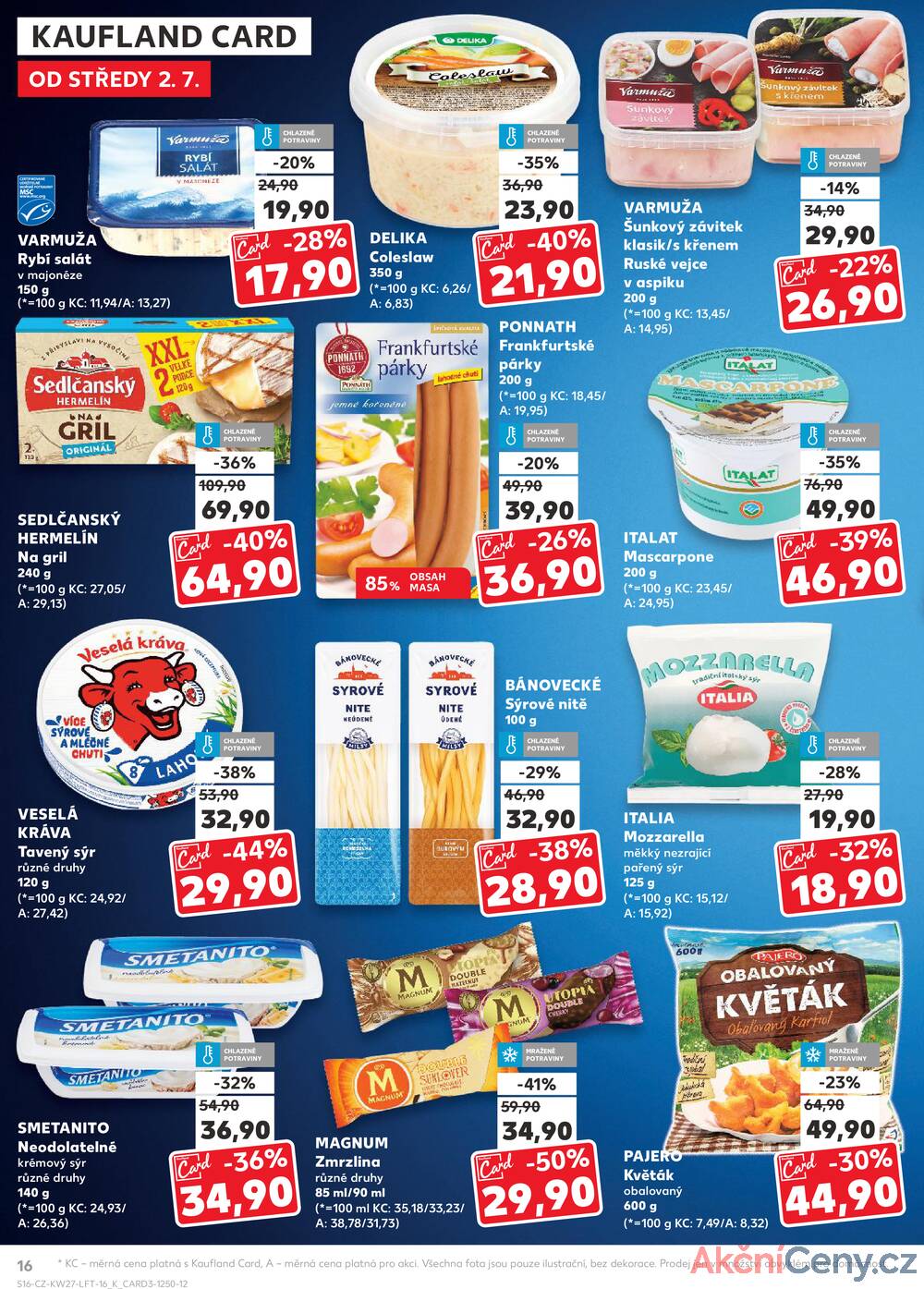 Leták Kaufland - Kaufland 2.7. - 8.7. - Kaufland Moravská Třebová - strana 16