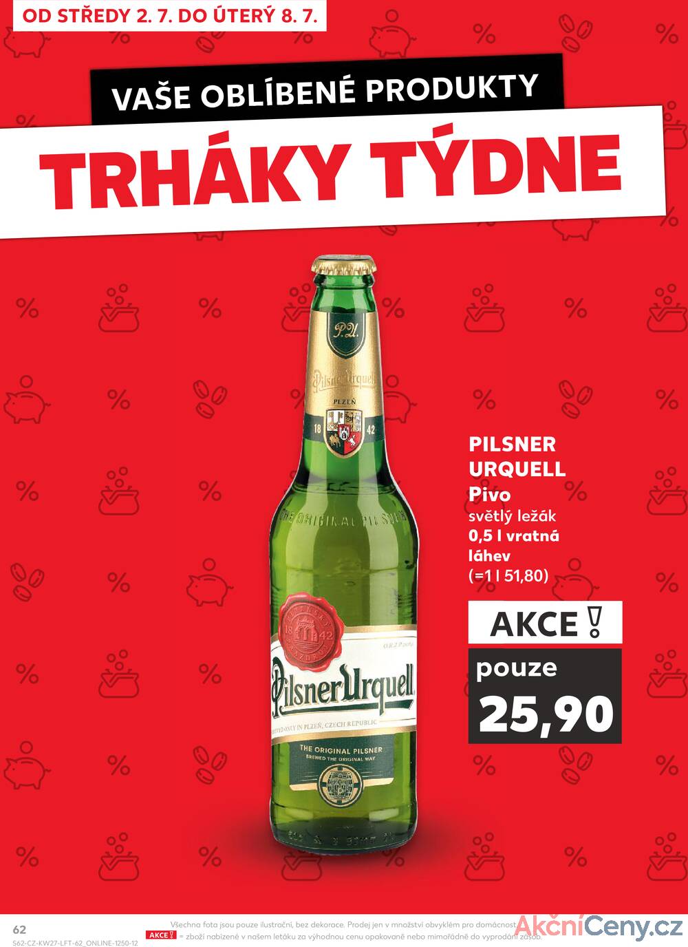 Leták Kaufland - Kaufland 2.7. - 8.7. - Kaufland Moravská Třebová - strana 62