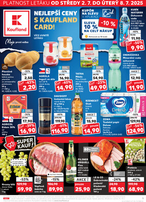 Leták Kaufland 2.7. - 8.7. - Kaufland Moravská Třebová