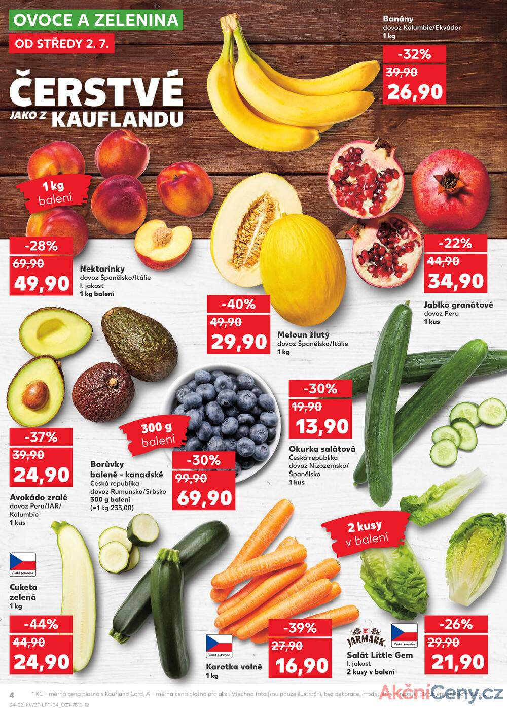 Leták Kaufland - Kaufland 2.7. - 8.7. - Kaufland Praha Čestlice - strana 4