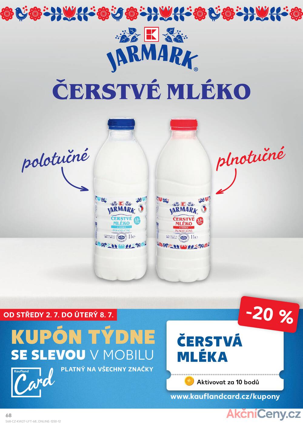 Leták Kaufland - Kaufland 2.7. - 8.7. - Kaufland - Havířov (U Stadionu) - strana 68