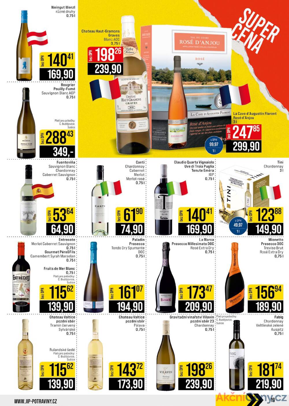 Leták JIP - JIP Cash & Carry České Budějovice, Most, Náchod, Polička, Sušice a Svoboda nad Úpou od 2.7. do 8.7.2025 - strana 19
