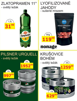 BENE Nápoje od 1.7. do 31.7.2025