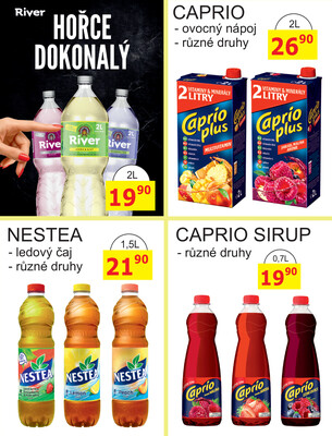 BENE Nápoje od 1.7. do 31.7.2025