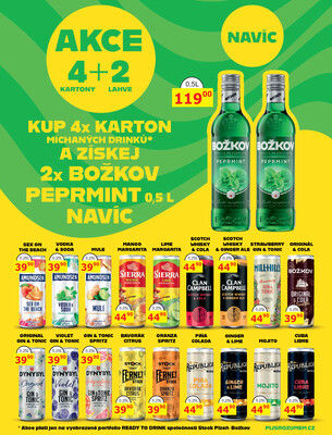 BENE Nápoje od 1.7. do 31.7.2025