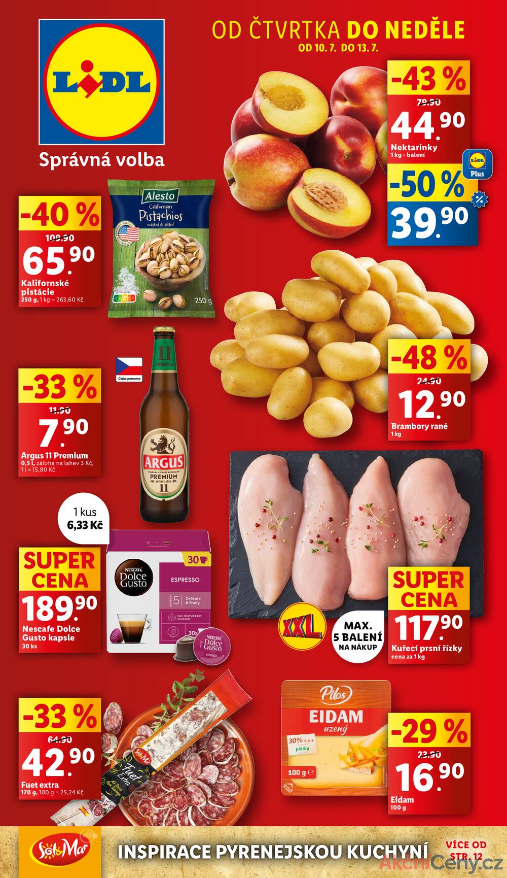 Leták Lidl - Lidl Čtvrtek od 17.7. do 20.7.2025 - strana 1