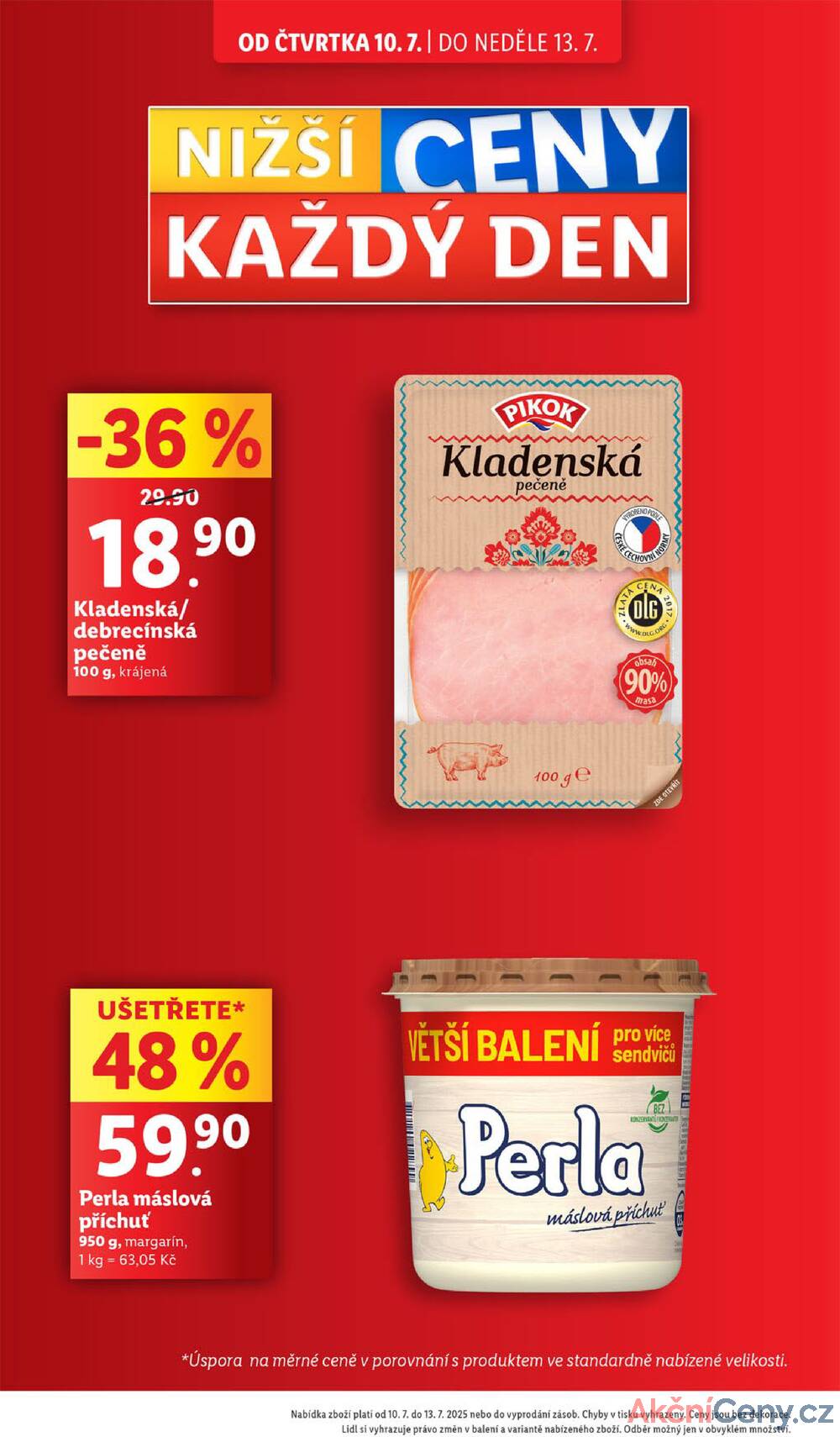 Leták Lidl - Lidl Čtvrtek od 17.7. do 20.7.2025 - strana 4