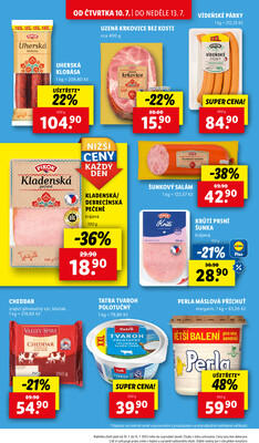 Lidl Čtvrtek od 17.7. do 20.7.2025