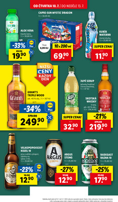Lidl Čtvrtek od 17.7. do 20.7.2025