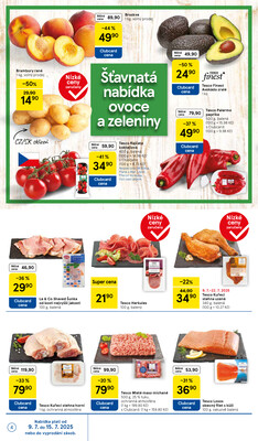 Tesco supermarkety od 9.7. do 15.7.2025