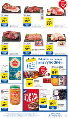 Tesco malé hypermarkety od 9.7. do 15.7.2025