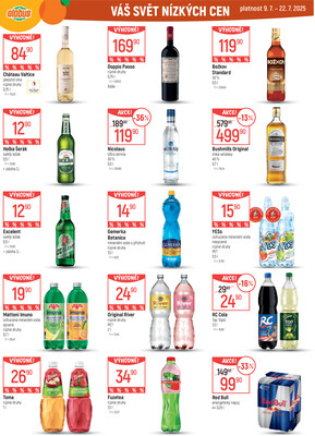 Akční leták Globus 9.7. - 15.7.2025 - Globus Praha - Centrum Černý Most