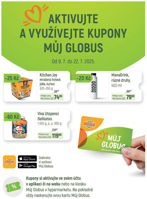 Akční leták Globus 9.7. - 15.7.2025 - Globus Ostrava