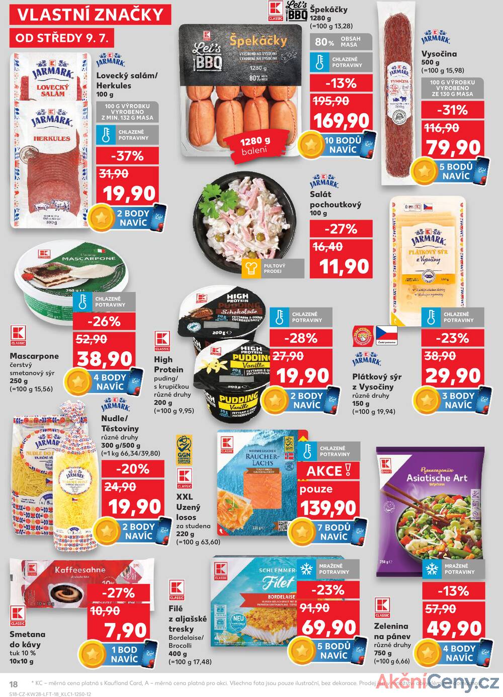 Leták Kaufland - Kaufland 9.7. - 15.7. - Kaufland - Teplice (Čs. Dobrovolců) - strana 18