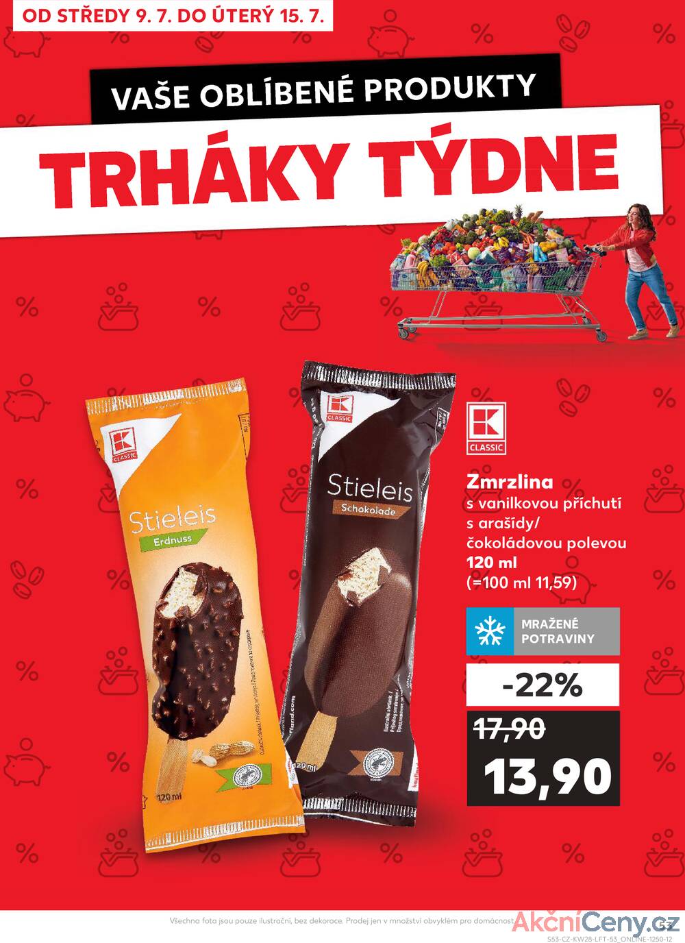 Leták Kaufland - Kaufland 9.7. - 15.7. - Kaufland - Praha 12 (Modřany) - strana 53