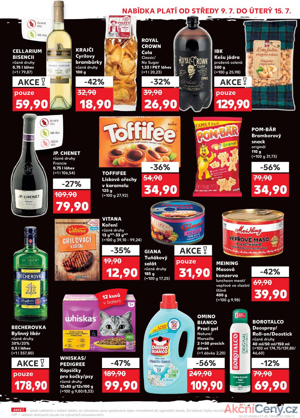Leták Kaufland - Kaufland 9.7. - 15.7. - Kaufland - Cheb - strana 3