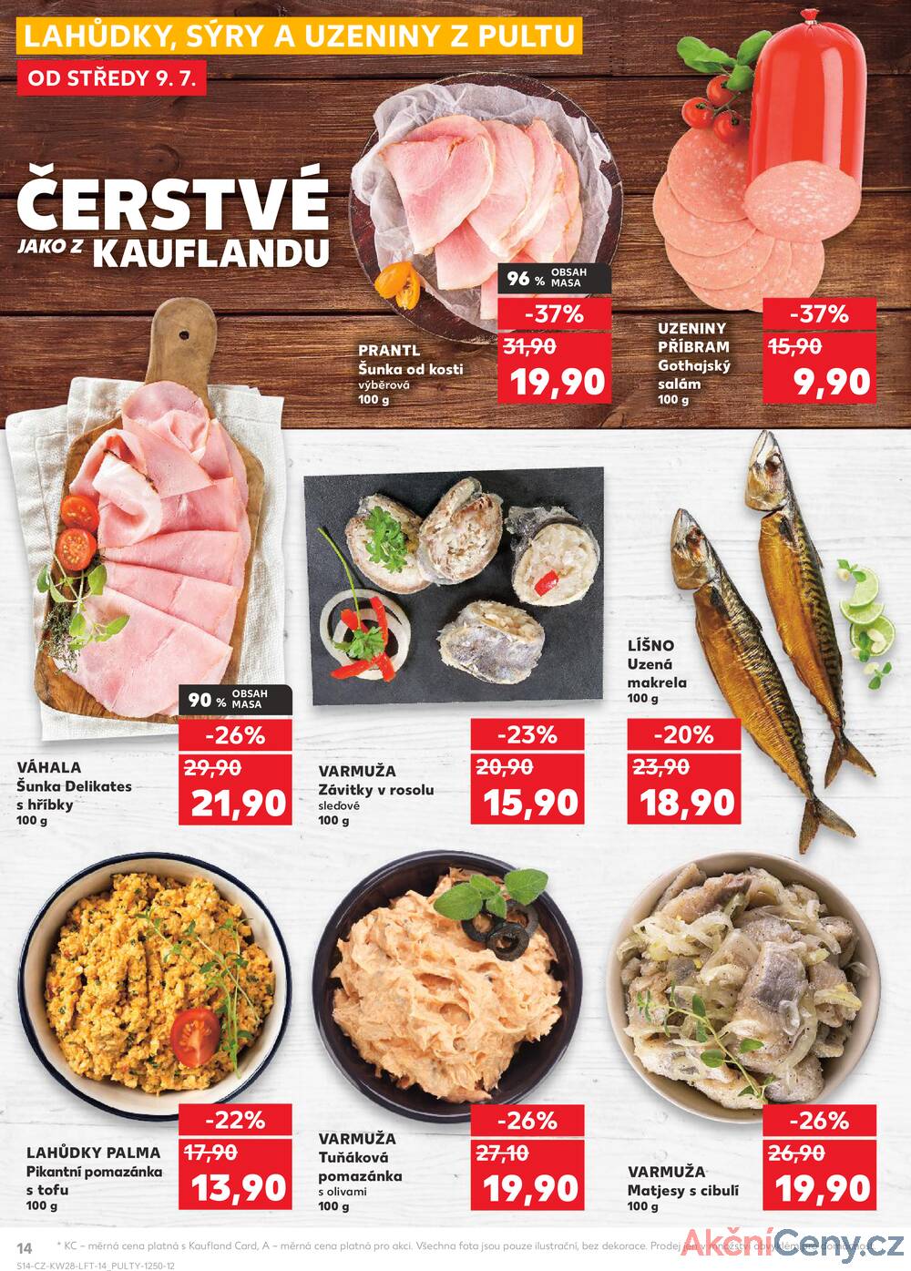 Leták Kaufland - Kaufland 9.7. - 15.7. - Kaufland - Cheb - strana 14