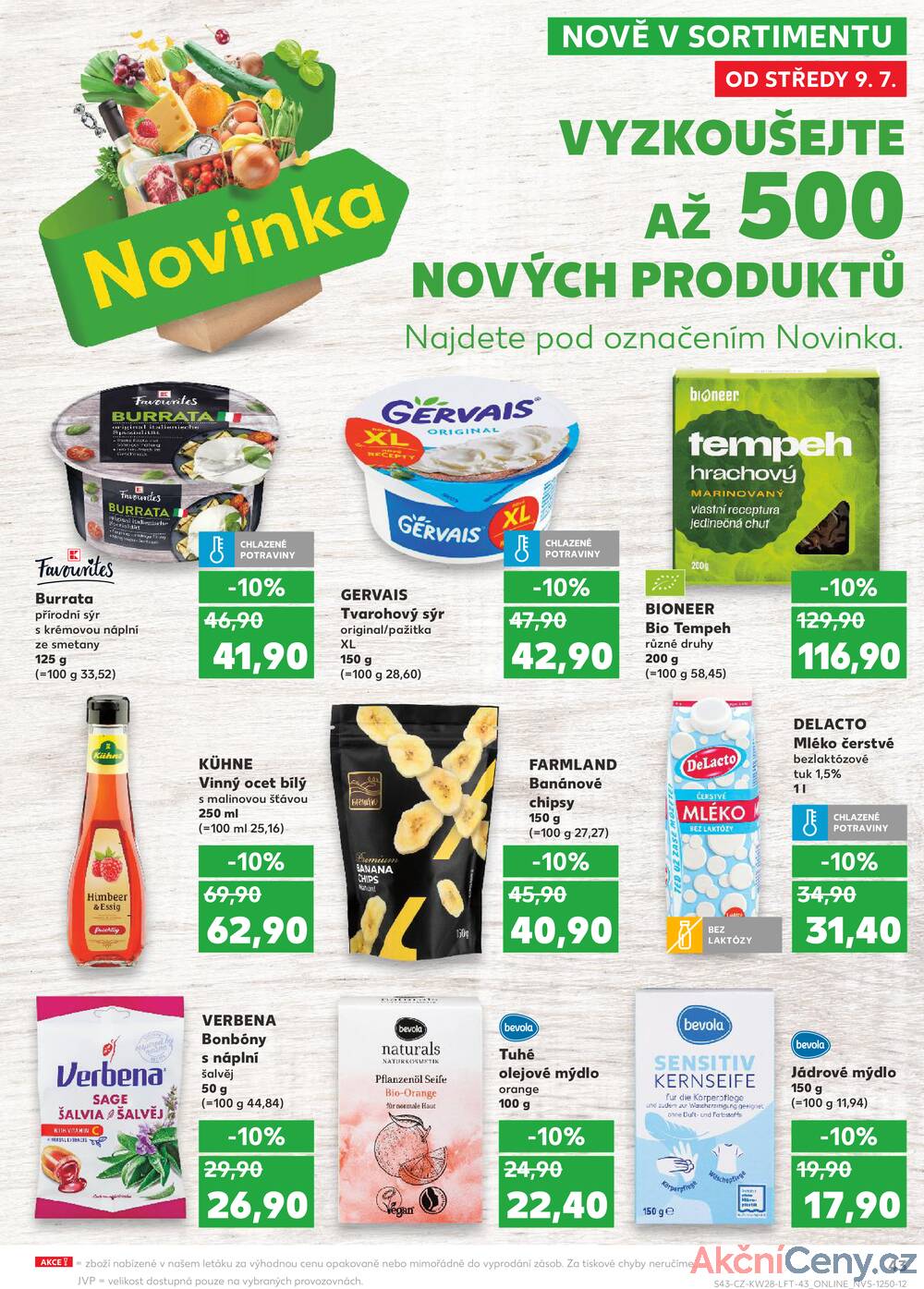 Leták Kaufland - Kaufland 9.7. - 15.7. - Kaufland - Cheb - strana 43